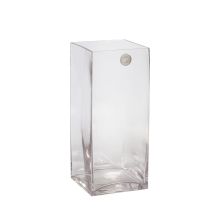 Vase IN HOME 13x13xH30cm, clear glass
