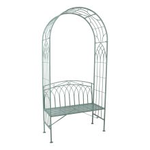 Bench MINT with arc, antique green