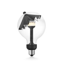 LED bulb MOTION SHADE D12xH18,6cm, 5W/450Lm, black