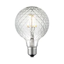 LED bulb CRYSTAL D9,5xH13,5cm, 4W/400Lm, clear