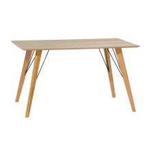 Dining table HELENA 140x80xH74cm, oak