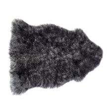 Sheepskin MERINO M 60x90cm, grey/black