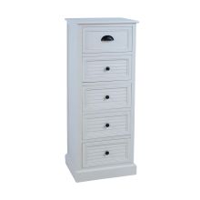 Cabinet MELDON 45x35xH116.5cm, white
