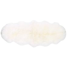 Sheepskin rug MERINO 2x, white