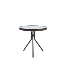Table DUBLIN D50xH46cm, dark brown