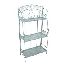 Shelf MINT 59x31xH117cm, antique green