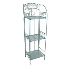 Shelf MINT 34x30xH112cm, antique green