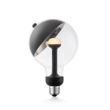 LED bulb MOTION SPHERE D12xH18,6cm, 5W/450Lm, black