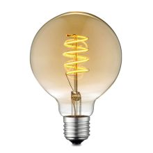 LED bulb TWIST D9,5xH13,5cm, E27, 4W/140Lm, amber