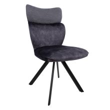 Chair EDDY dark grey