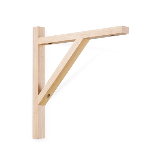 Wall light holder 5x30x30cm, wood