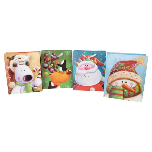 Gift bag JOLLY-1, 26x32x12cm, mix