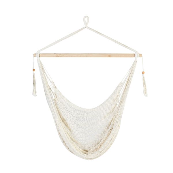 Swing chair CARINA natural white