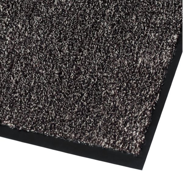 Коврик BALI 60x80см серый, на противоскользящей основе