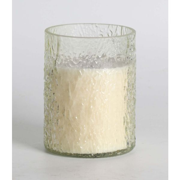 Свеча в стеклянном стакане NATURE GREEN H13см, Fresh Aromatic