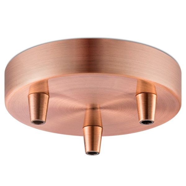 Ceiling cap KEYD12xH3cm, copper