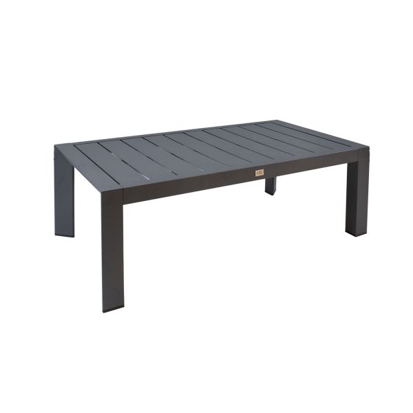 Coffee table TOMSON 116x70xH45cm, dark grey
