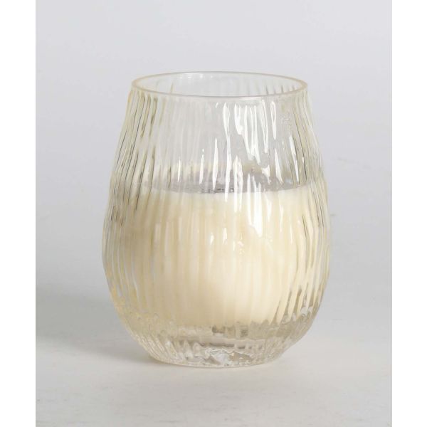 Свеча в стеклянном стакане NATURE GREEN H10,8см, Fresh Aromatic