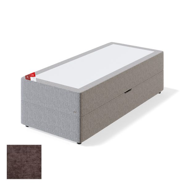 Couch RED POCKET STORAGE BOLSHOI 90x200cm, soft, brown