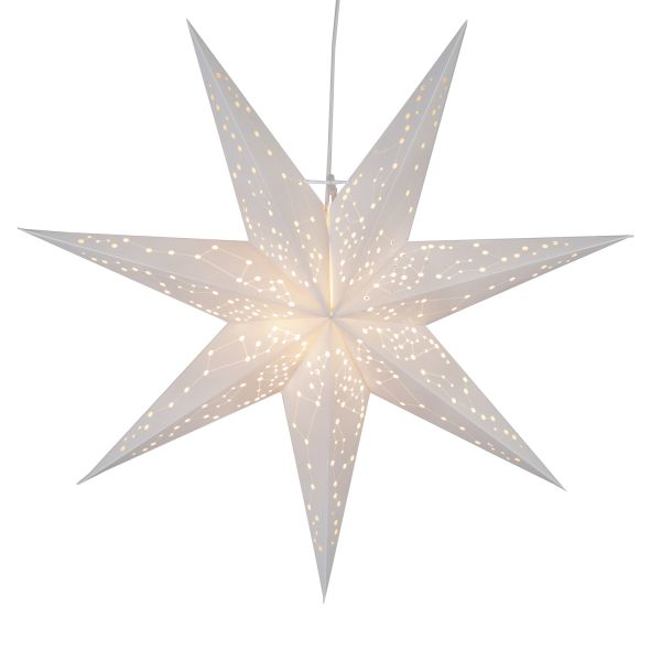 Paper star GALAXY D60cm, white
