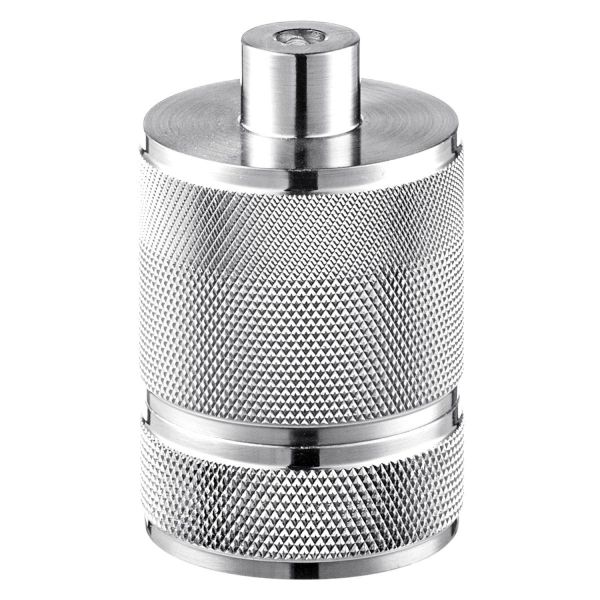 Bulb socket E27 D4,6xH7cm, silver metal