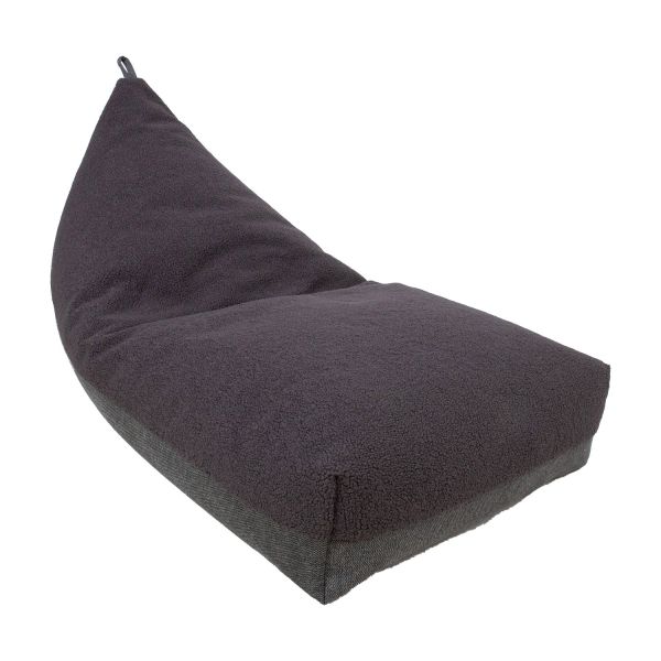 Bean bag LAMB BAG 130x80x20/70cm, dark grey