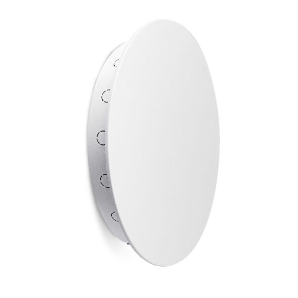 Cord holder D18x2,5cm, white