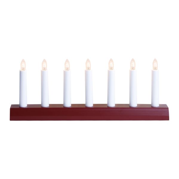 Advent candle IDA H15cm, red