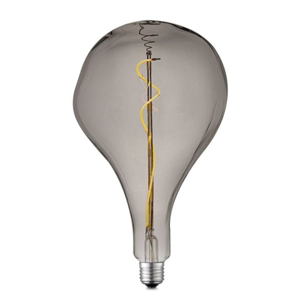 LED bulb FLOW D16,5xH27,5cm, E27, 3W/100Lm, smoke