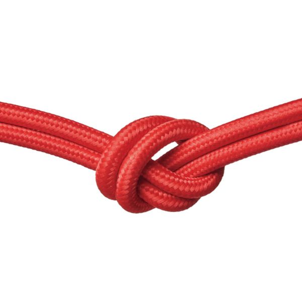 Textile cord WAY D0,6x150cm, red
