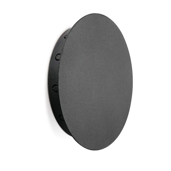 Cord holder D18x2,5cm, black