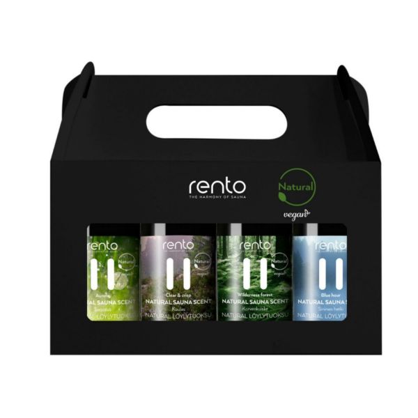 Аромат для сауны RENTO в подарочной коробке 4x100мл