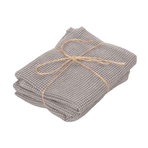 Полотенца 2шт BAMBOO 50х70см, серый