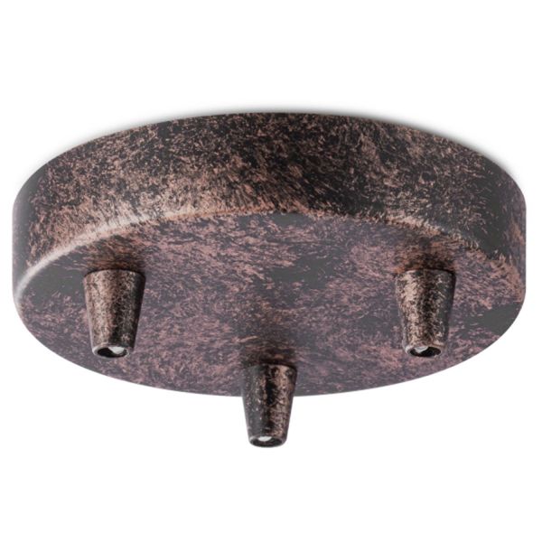 Ceiling cap KEY D12xH3cm, rust