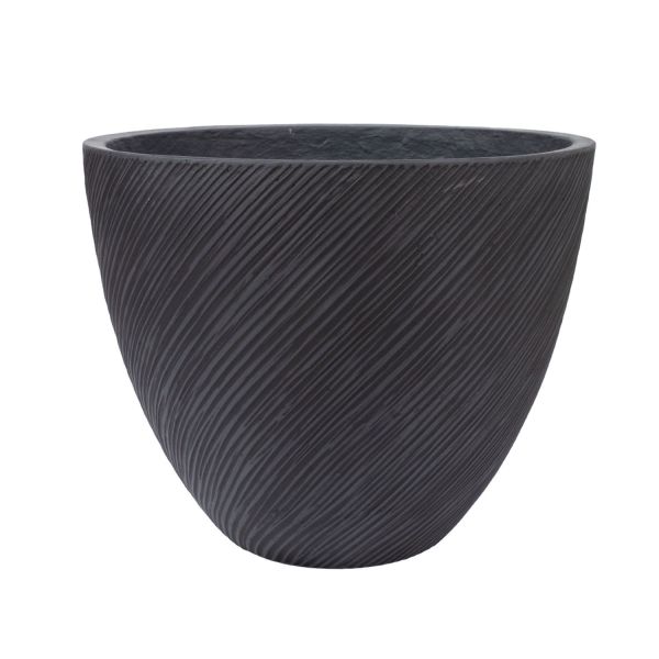 Plant holder DANAE D44xH36cm, dark grey