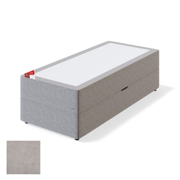 Couch RED POCKET STORAGE BOLSHOI 120x200cm, medium, light grey
