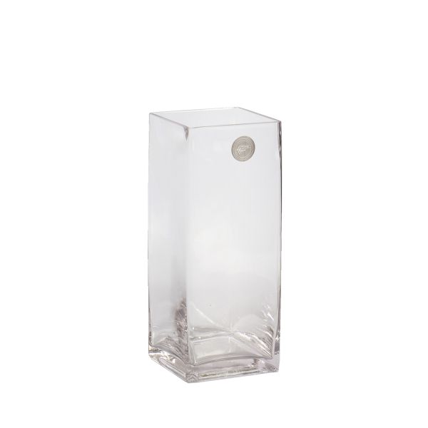 Vase IN HOME 10x10xH25cm, clear glass