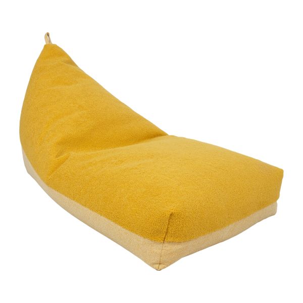 Bean bag LAMB BAG 130x80x20/70cm, yellow