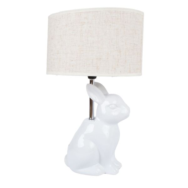 Table lamp WHITE RABBIT H38,5cm, white