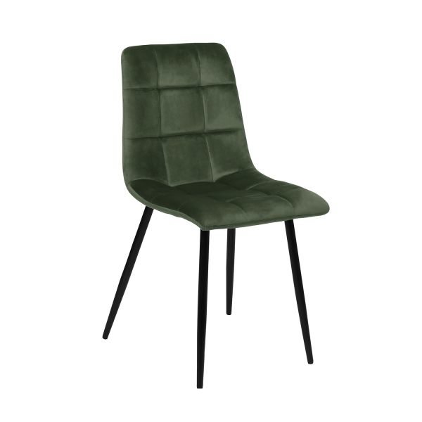 Chair CHILLI forest green velvet