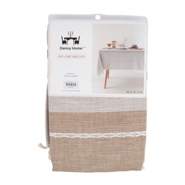 Скатерть EASY CARE 132x178см, бежевый