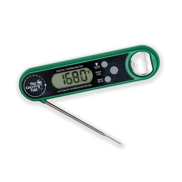 Thermometer with bottle opener