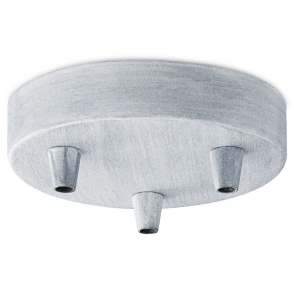Ceiling cap KEY D12xH3cm, grey