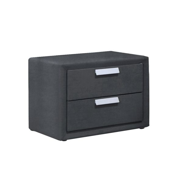 Nightstand GRACE dark grey