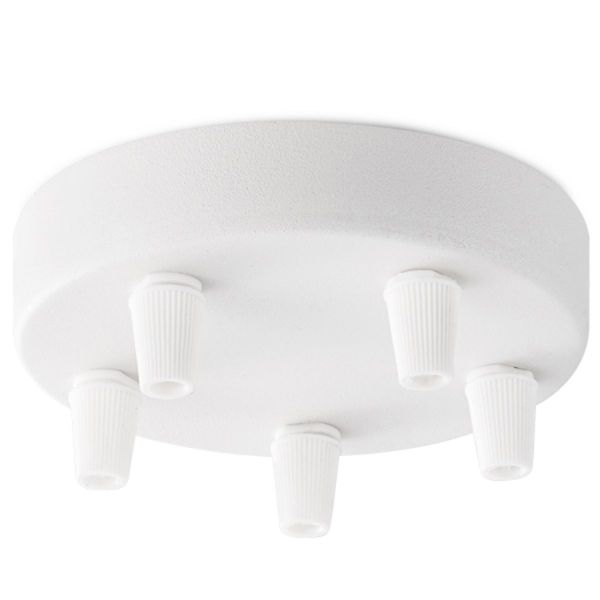 Ceiling cap KEY D12xH3cm, white