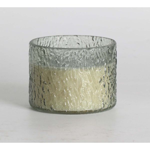 Свеча в стеклянном стакане NATURE GREEN H7,5см, Evergreen